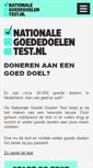 Mobile Screenshot of goededoelentest.nl